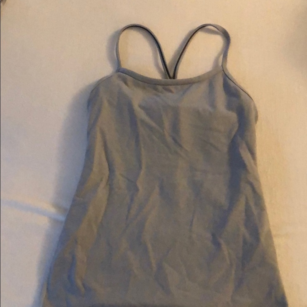 Lululemon grey tank
